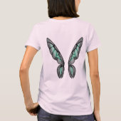 地球エレメント妖精の翼 Tシャツ (裏面)
