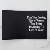 地球カスタムの平和を世界の平和に カード (内部)