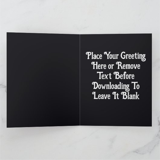 地球カスタムの平和を世界の平和に カード (内部)