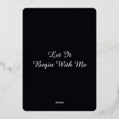 地球カスタムの平和を世界の平和に 箔シーズンカード (裏面)