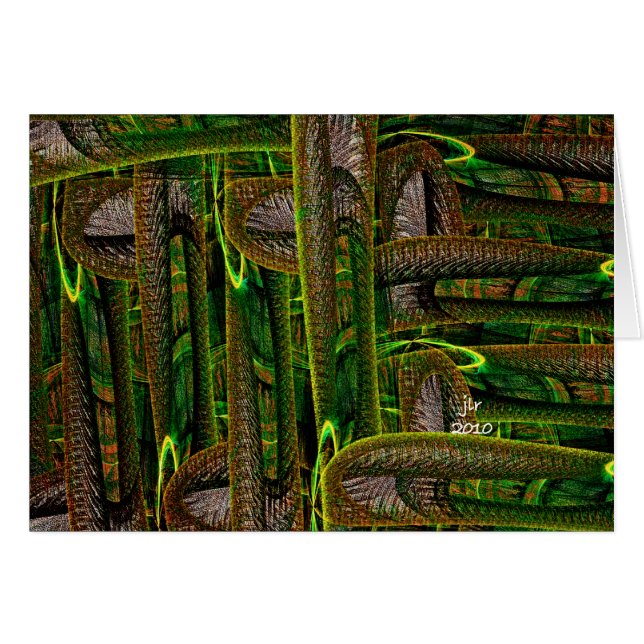 地球カード (正面横)