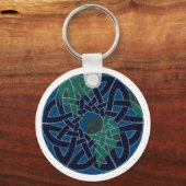 地球キーチェーン キーホルダー (正面)