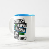 地球クールの人々のハ遊ルプシコー ツートーンマグカップ (正面左)