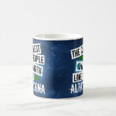 地球クールの人々はアルタデナに住んでいる コーヒーマグカップ (中央)