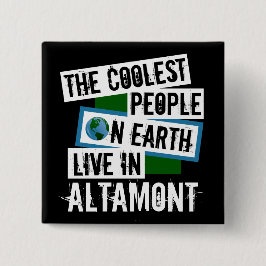 地球クールの人々はアルタモンに住んでいる 缶バッジ