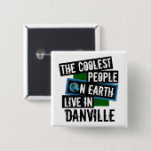 地球クールの人々はダルビルに住む 缶バッジ (正面&裏面)