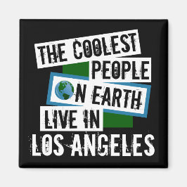 地球クールの人々はロサンゼルスに住む マグネット