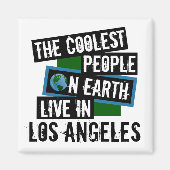 地球クールの人々はロサンゼルスに住む マグネット (正面)