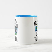 地球クールの人々遊Tambura ツートーンマグカップ (中央)