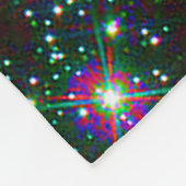 地球シンボルや象徴 フリースブランケット (角)