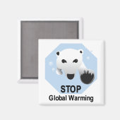 地球ストップ温磁石 マグネット (正面/裏面)