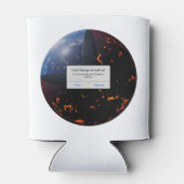 地球ストレージはほぼ満杯 缶クーラー (裏面)