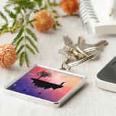 地球スライス キーホルダー (側面)