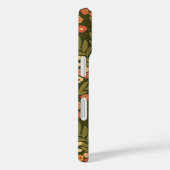 地球トーンのボヘミアフローラデザイン Case-Mate iPhoneケース (裏面 / 右)