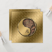 地球ネズミの年 カード (正面/裏面インサイチュ)