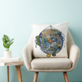 地球ハイキングハイカーのソウルコンパス クッション (椅子)