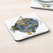 地球ハイキングハイカーのソウルコンパス コースター (左側)