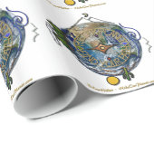 地球ハイキングハイカーのソウルコンパス ラッピングペーパー (ロールコーナー)