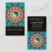 地球ハートマンダラ陰陽名刺 名刺 (正面/裏面)