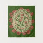 地球フェミニストではなく家父長制を破壊する タペストリー (正面)