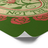 地球フェミニストではなく家父長制を破壊する ポスター (角)