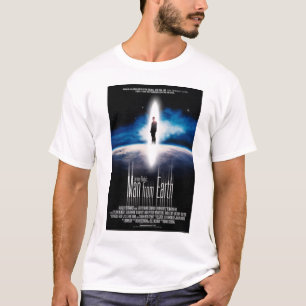 地球ポスターワイシャツからの人 Tシャツ