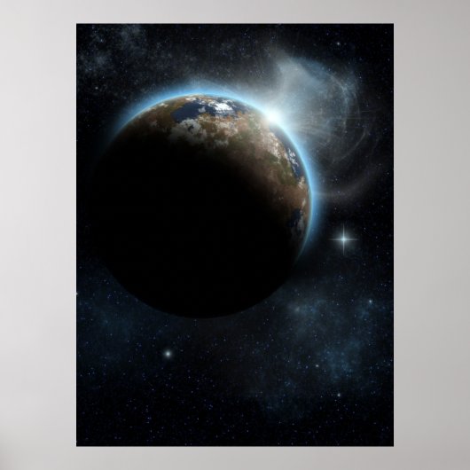 地球ポスター ポスター (正面)