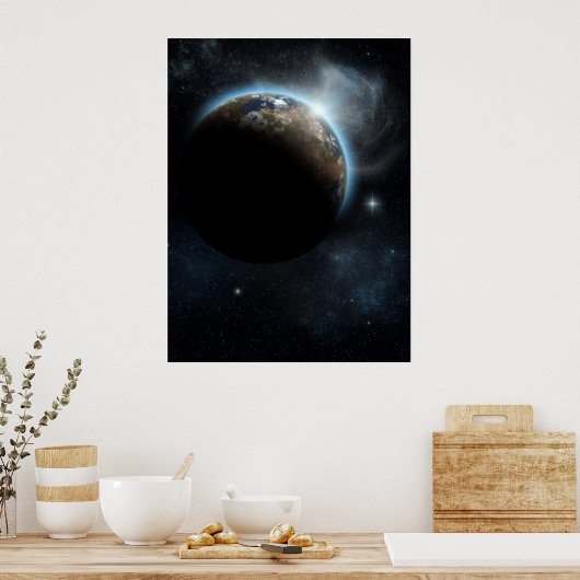 地球ポスター ポスター (キッチン)