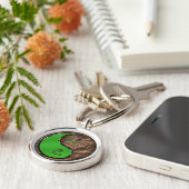 地球ヤギの年 キーホルダー (側面)