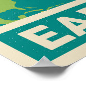 地球レトロ銀河系衛星ポスター ポスター (角)