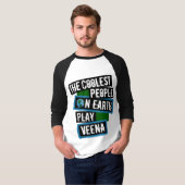地球上で最もクールな人々はヴィーナを演奏する Tシャツ (正面フル)