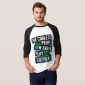 地球上で最もクールな人は古筝を演奏する Tシャツ (正面フル)