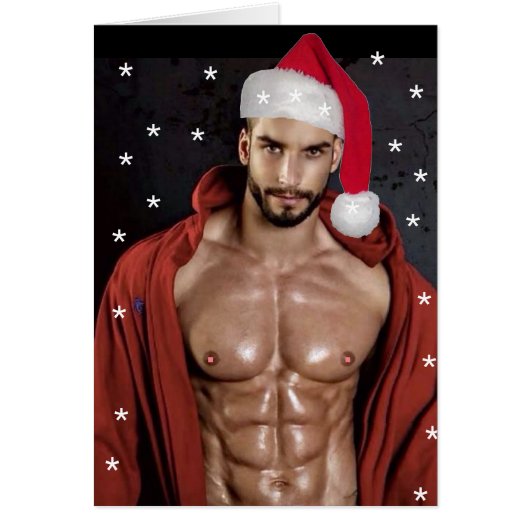 地球上で最もホットなハンクス！クリスマスバフサンタ (正面)