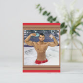 地球上で最もホットなハンクス！平等の時間！ ポストカード (スタンド正面)