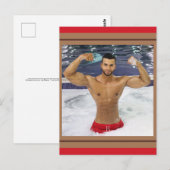 地球上で最もホットなハンクス！平等の時間！ ポストカード (正面/裏面)