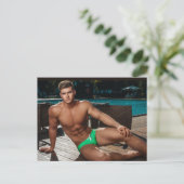 地球上で最もホットなハンクス！平等の時間！ ポストカード (スタンド正面)