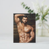 地球上で最もホットなハンクス！平等の時間！ ポストカード (スタンド正面)