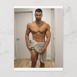 地球上で最もホットなハンクス！平等の時間！ポー ポストカード