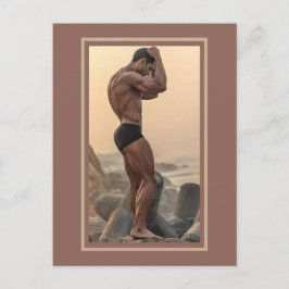 地球上で最もホットなハンクス！平等の時間！ポー ポストカード