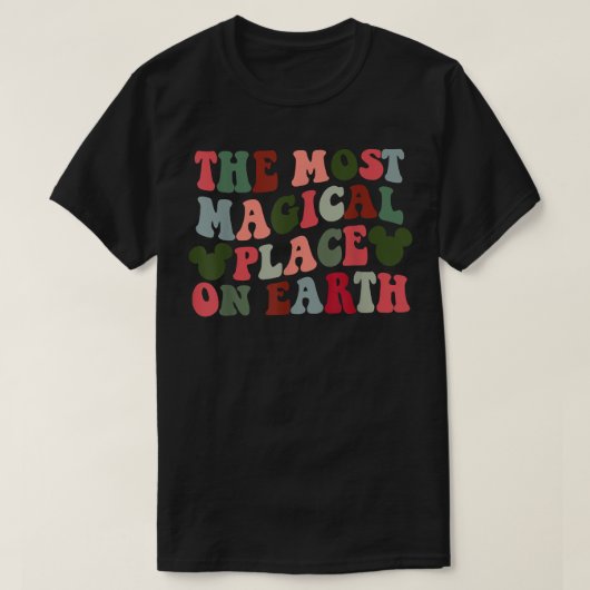 地球上で最も不思議な場所 Tシャツ (デザイン正面)