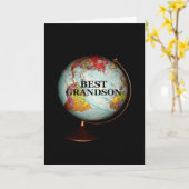 地球上で最も最高のな孫へのハッピーバースデー! カード (黄色い花)