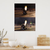 「地球上で最も速いドラッグバイク」 250.97 MPH ポスター (キッチン)