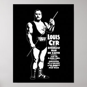 地球上で最強の男 – Louis Cyr - Stronman ポスター