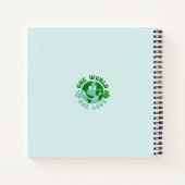 地球上の平和を愛する世界 ノートブック (裏面)