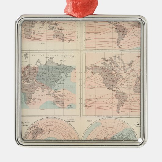 地球上の熱 メタルオーナメント (正面)