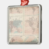 地球上の熱 メタルオーナメント (左)