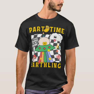 地球人だけど兼業エイリアン Tシャツ