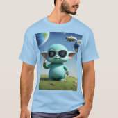 地球人へ平和を Tシャツ (正面)