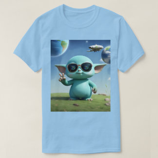 地球人へ平和を Tシャツ