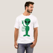 地球人よ、こんにちは！ Tシャツ (正面フル)
